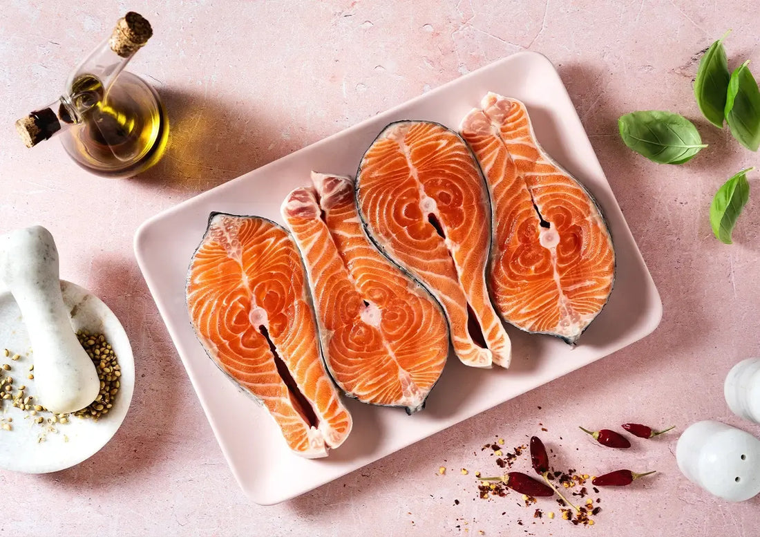 łosoś - jedno ze źródeł kwasów omega-3