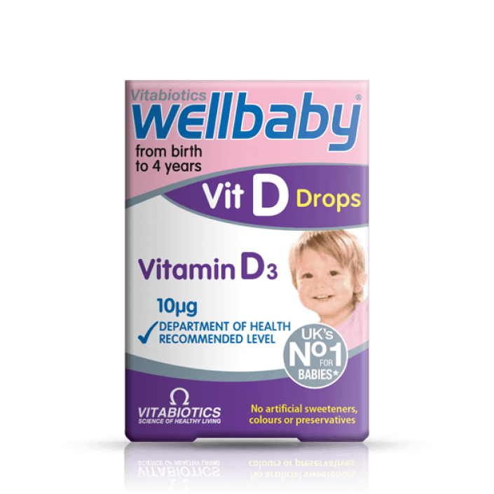 Wellbaby - vitamin D in drops