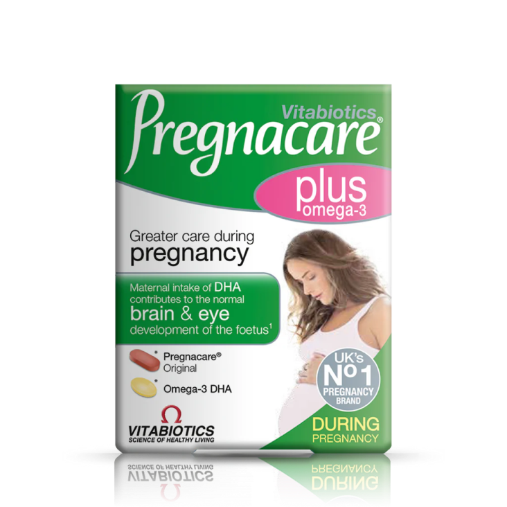Pregnacare Plus - folic acid, Omega-3, vitamins, DHA acid