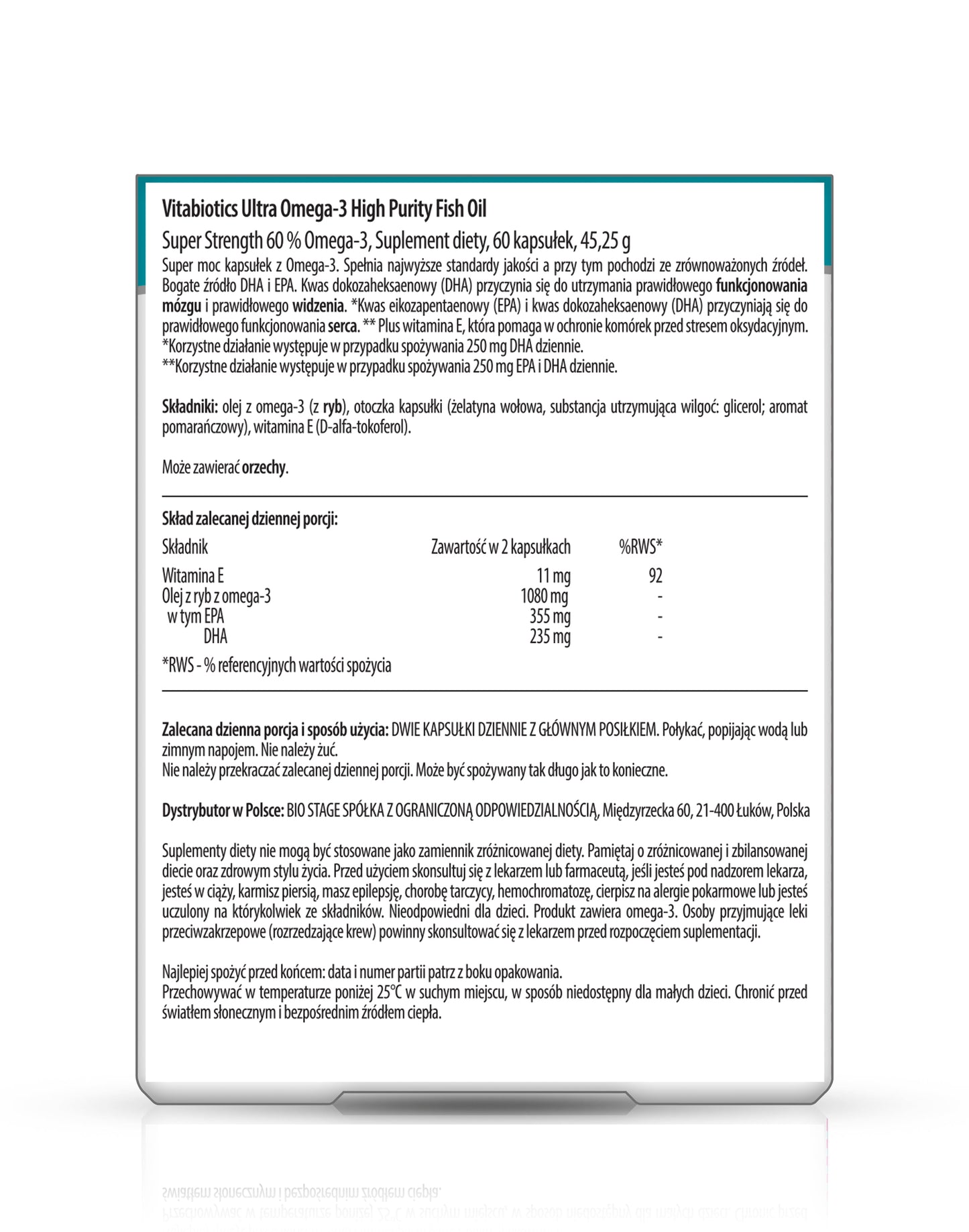 Ultra Omega-3 - suplement z Omega-