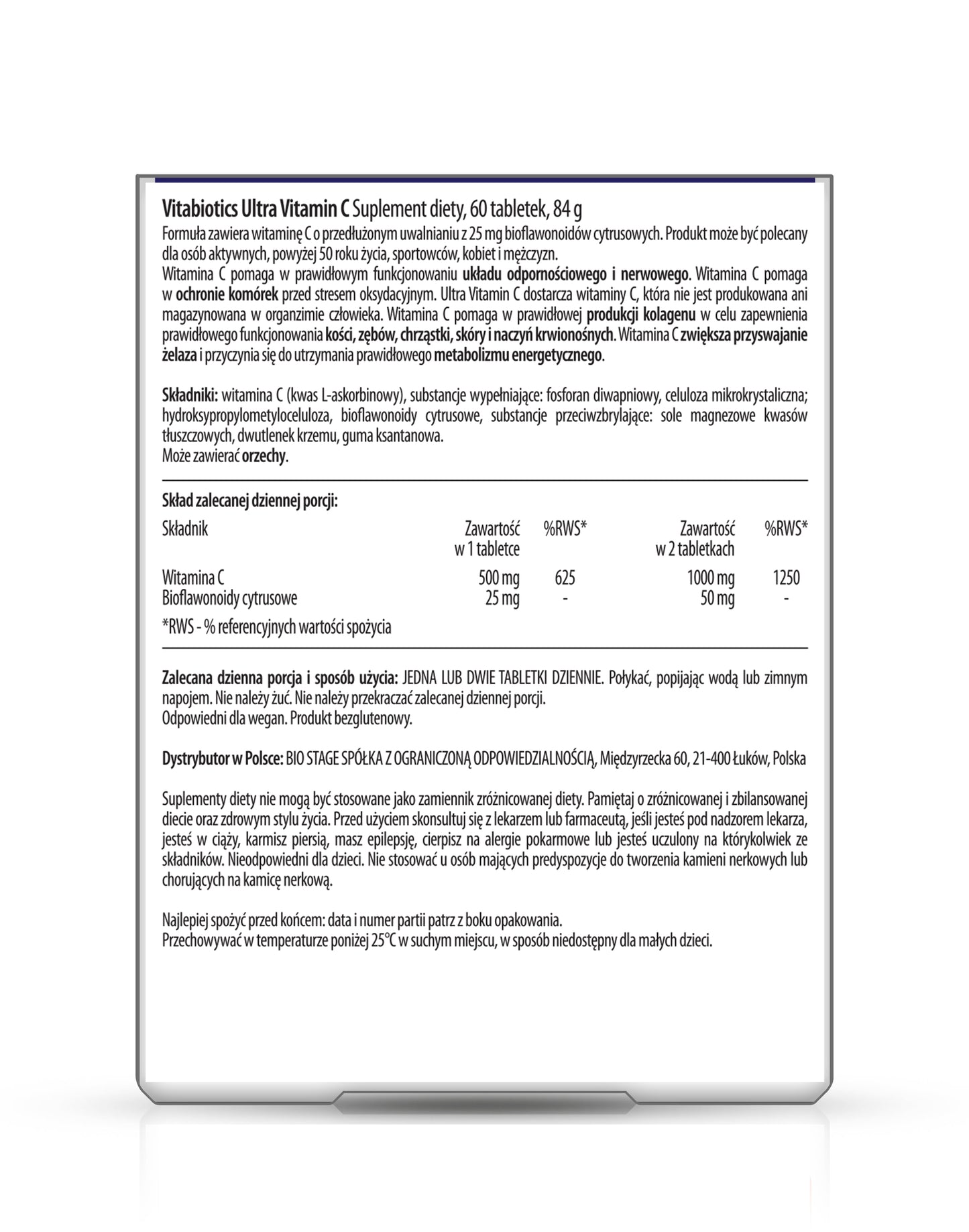 Ultra Iron and Vitamin C - a set of 2 supplements to strengthen immunity and combat fatigue