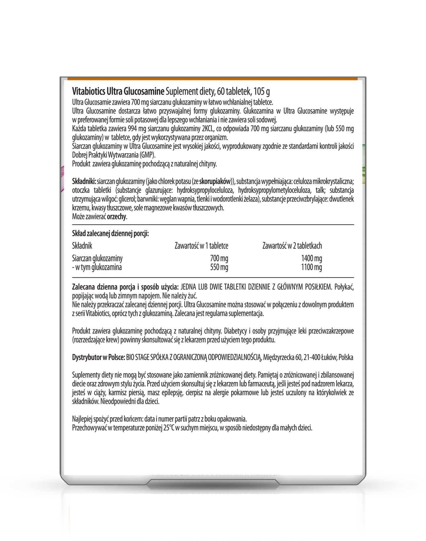 Ultra Glucosamine - suplement diety z glukozaminą