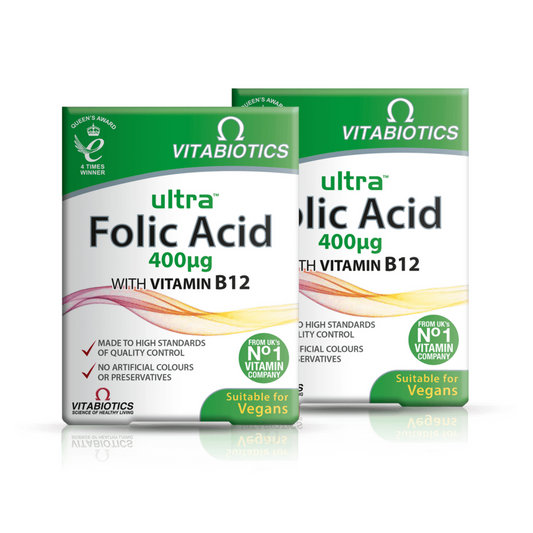 Ultra Folic Acid - folic acid supplement - set of 2