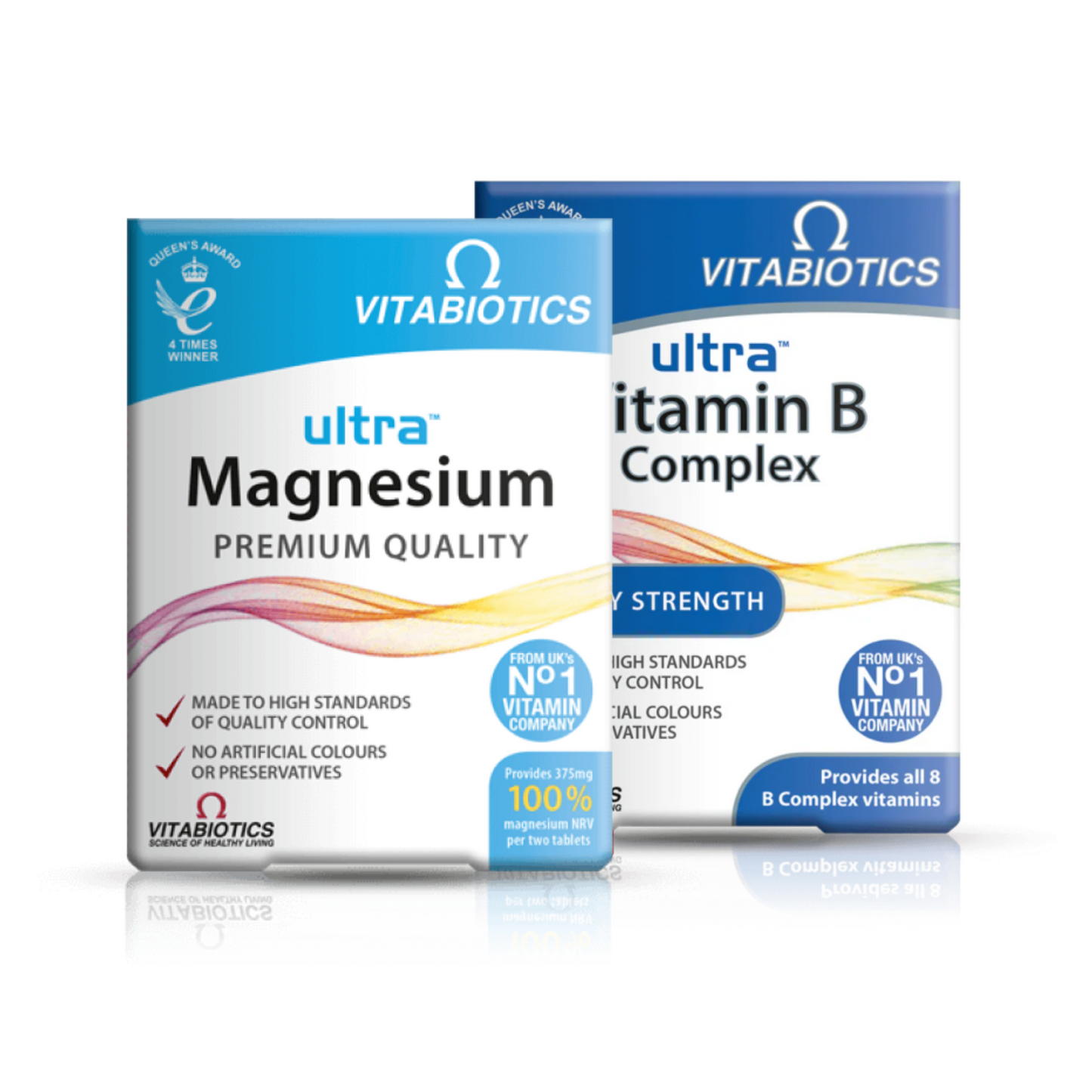 Ultra Magnesium and Vitamin B - a set of 2 supplements to support the nervous system
