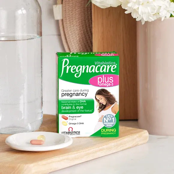 Pregnacare Plus - folic acid, Omega-3, vitamins, DHA acid