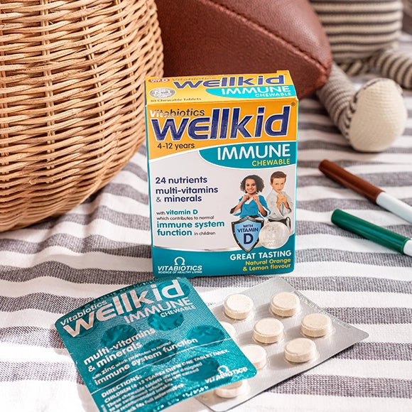 Wellkid Immune Chewable - suplement na odporność dla dzieci