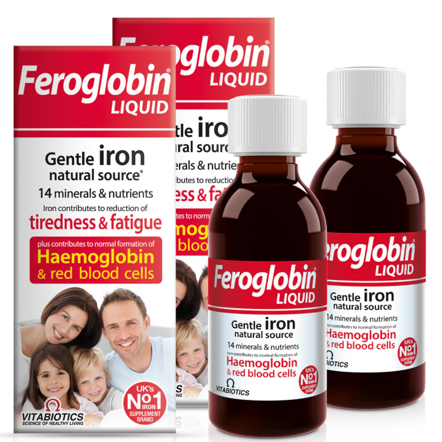Feroglobin - liquid iron - set of 2