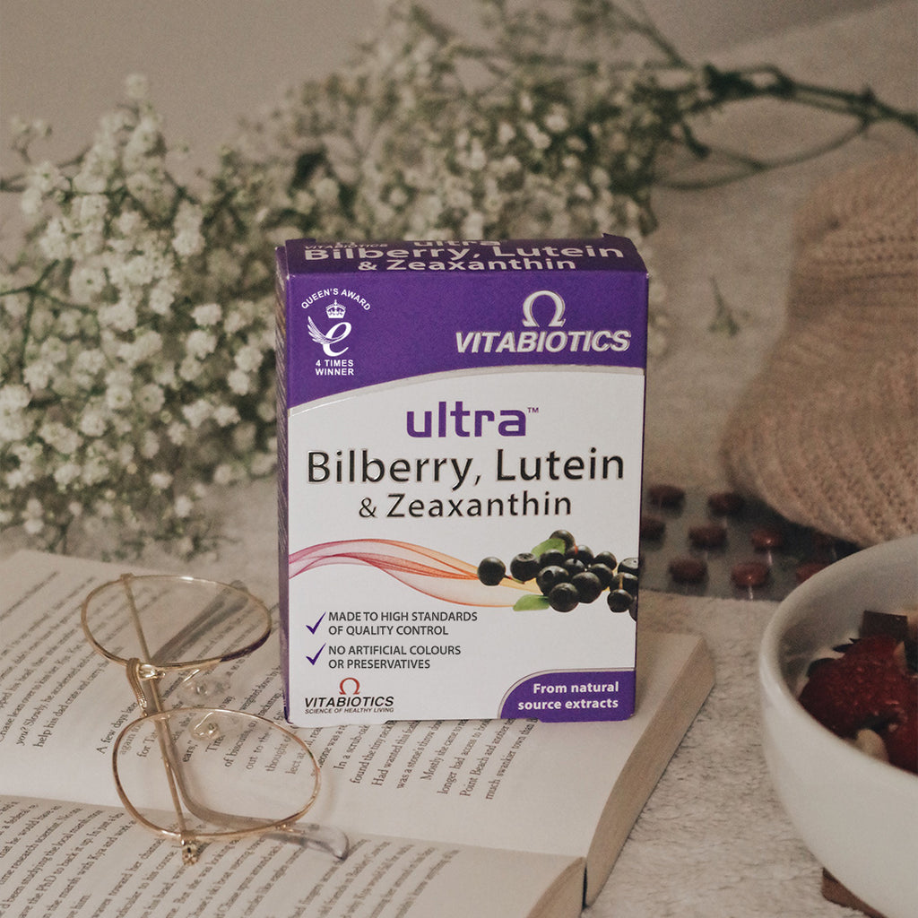 Ultra Bilberry, Lutein & Zeaxanthin - dietary supplement lutein, blueberry and zeaxanthin