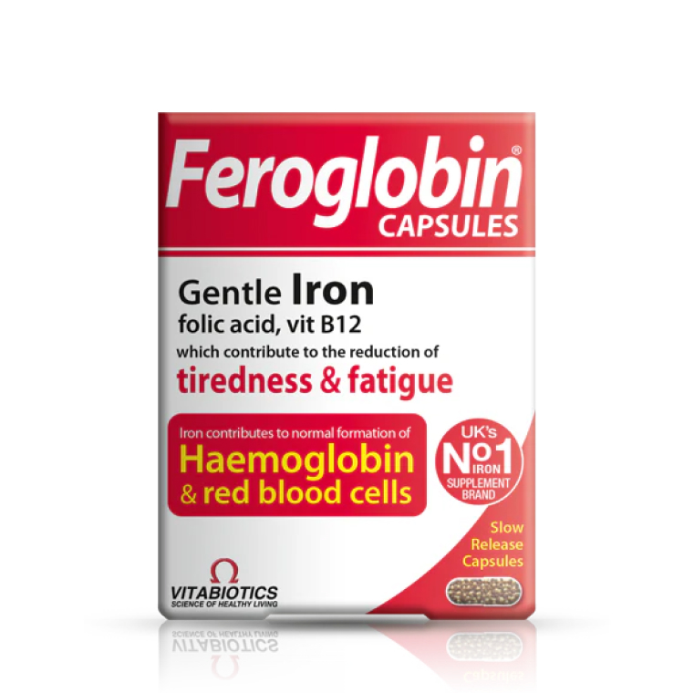 Feroglobin - iron in capsules