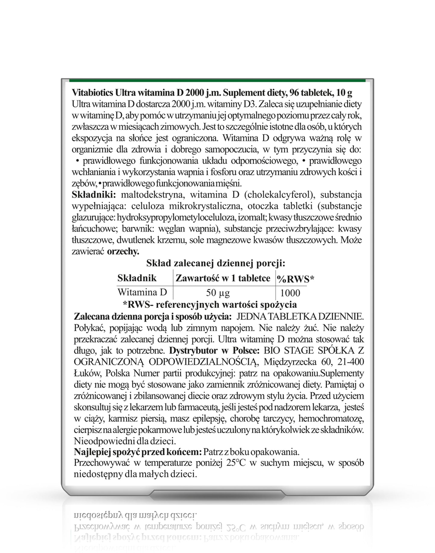 Ultra Vitamin D3 2000IU - vitamin D
