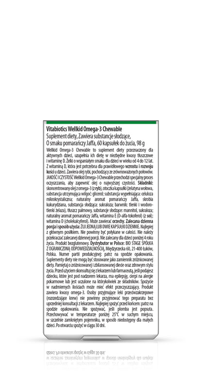 Wellkid Omega-3 Chewable - omega-3 for children