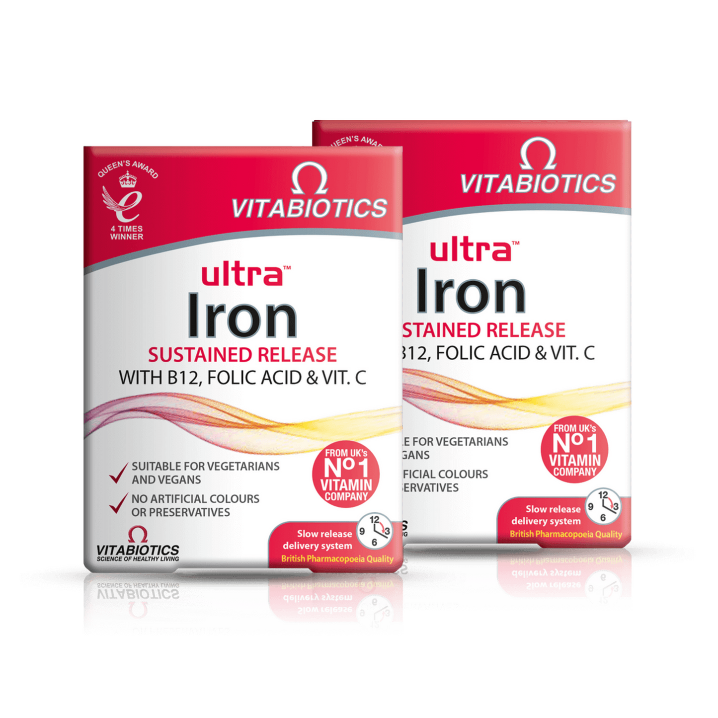 Ultra Iron - suplement z żelazem - zestaw 2 sztuki