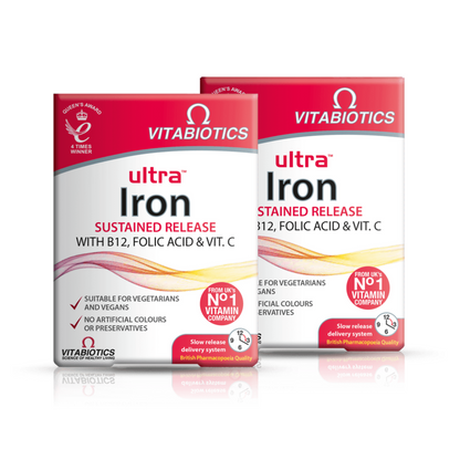 Ultra Iron - suplement z żelazem - zestaw 2 sztuki