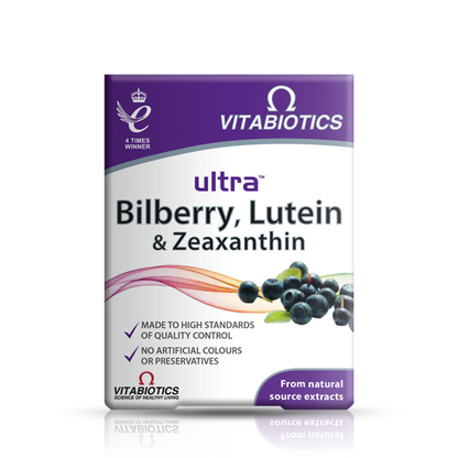 Ultra Bilberry, Lutein &amp; Zeaxanthin - dietary supplement lutein, blueberry and zeaxanthin